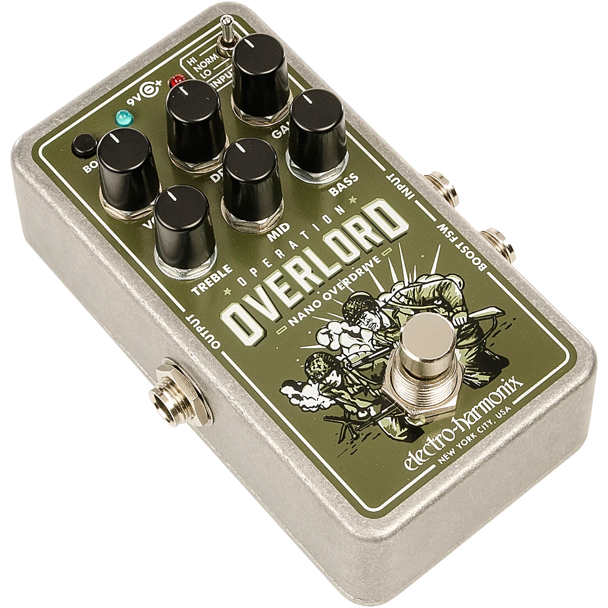 Electro Harmonix Nano Operation Overlord Overdrive/Distortion Pedal