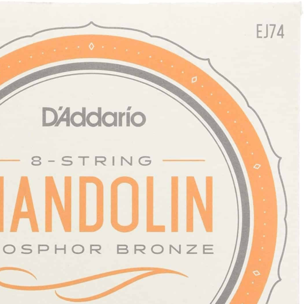 D'Addario EJ74 Mandolin Strings Phosphor Bronze Medium 11-40
