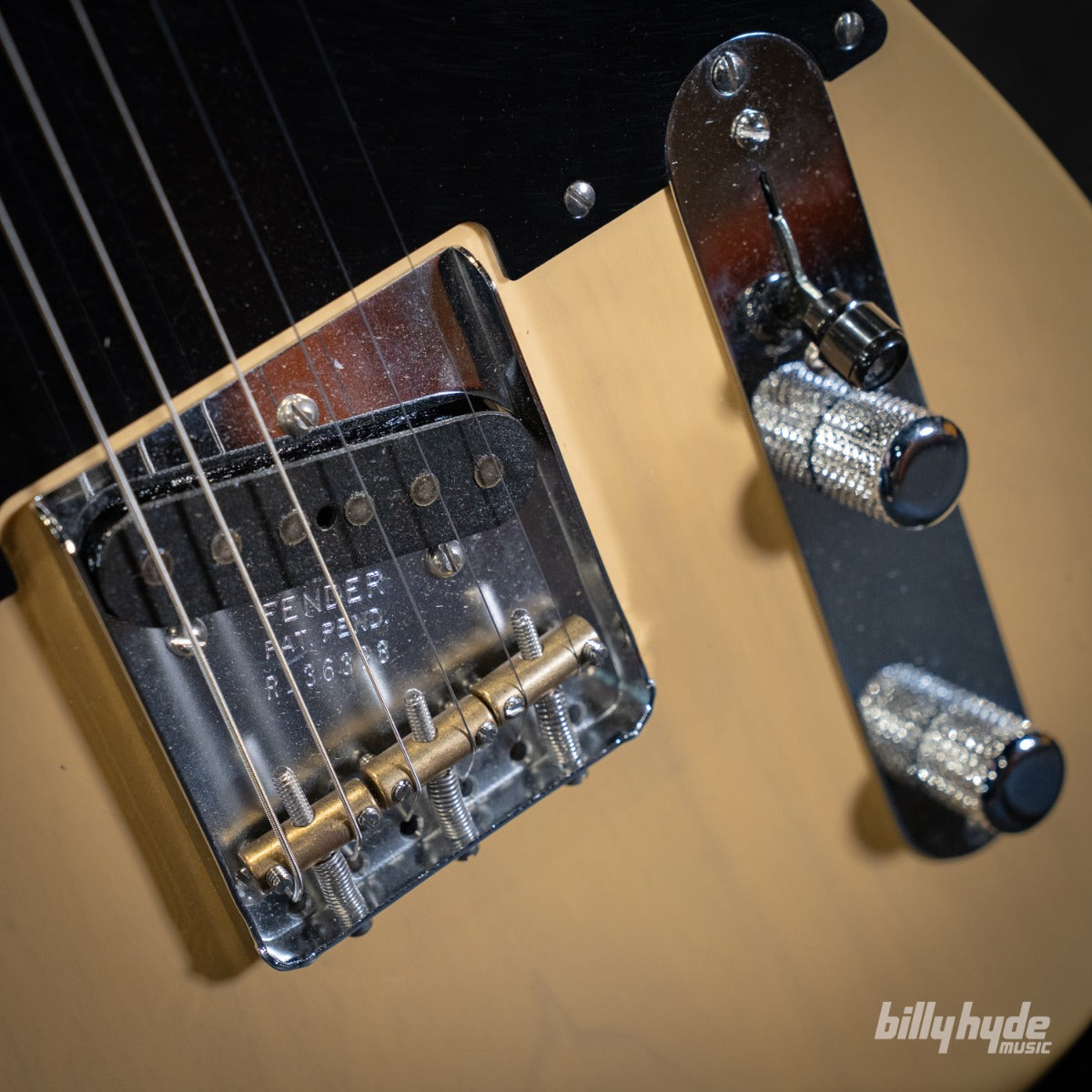Fender Custom Shop 1950 Double Esquire DLX Closet Classic Electric Guitar in Faded Nocaster Blonde