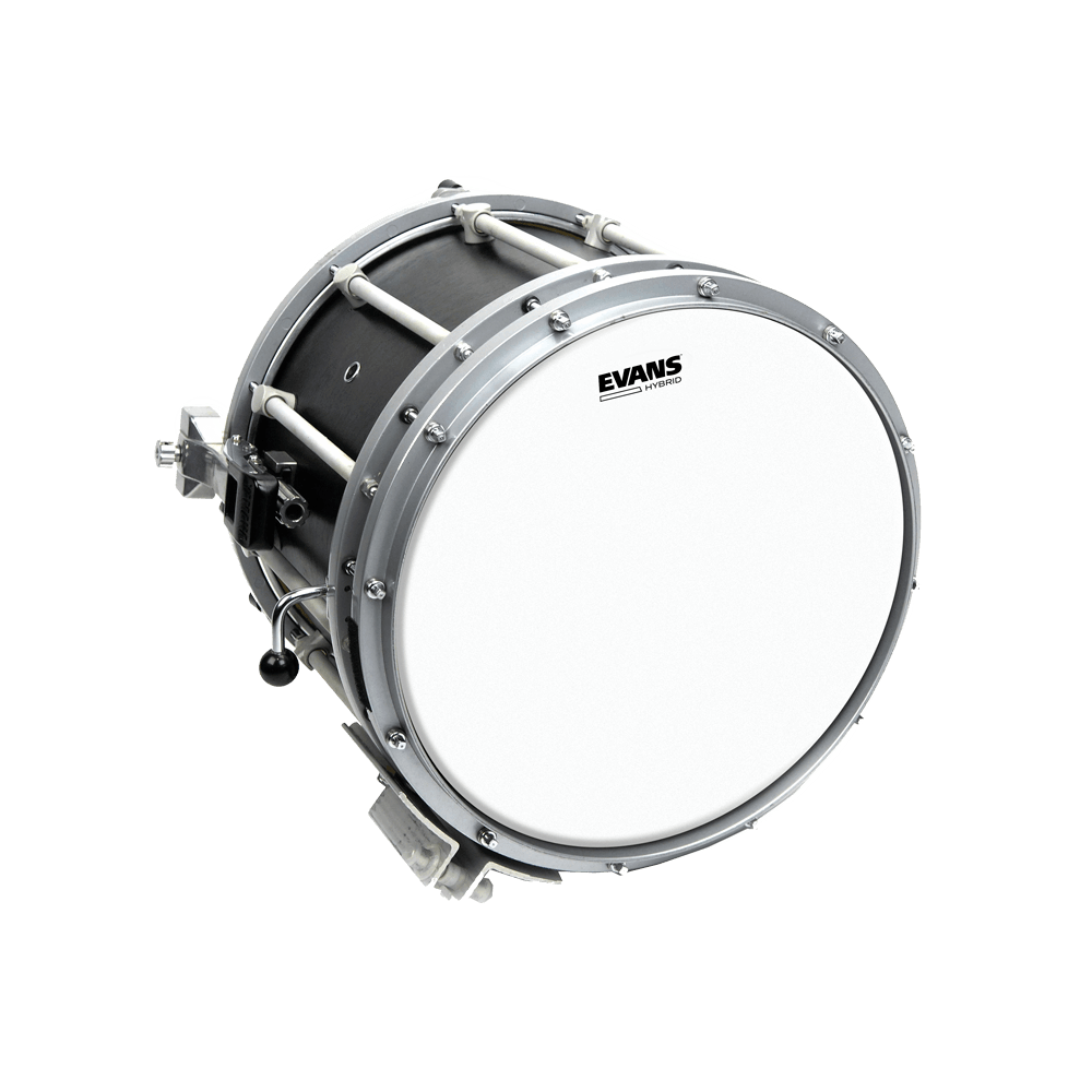 Evans Hybrid White Marching Snare 14" Drum Head