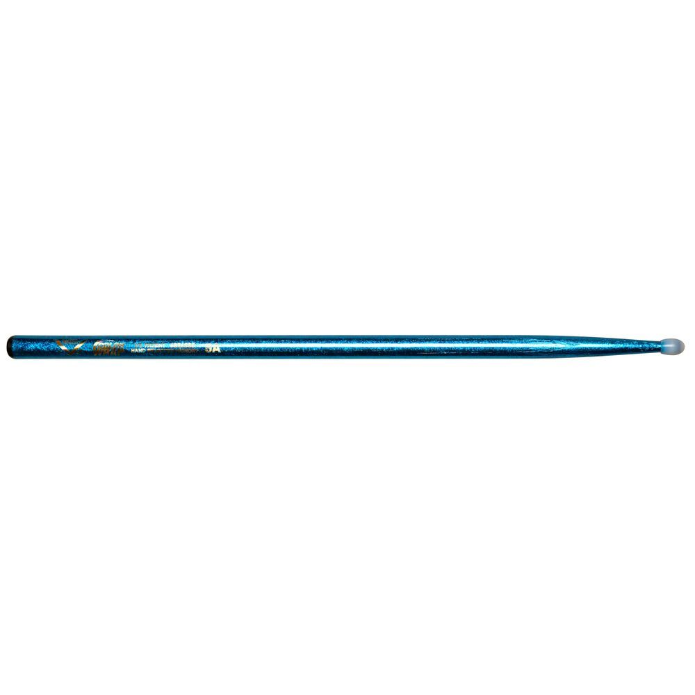 Vater VCB5AN Colour Wrap 5A Blue Sparkle Nylon Tip Drum Sticks (Pair)