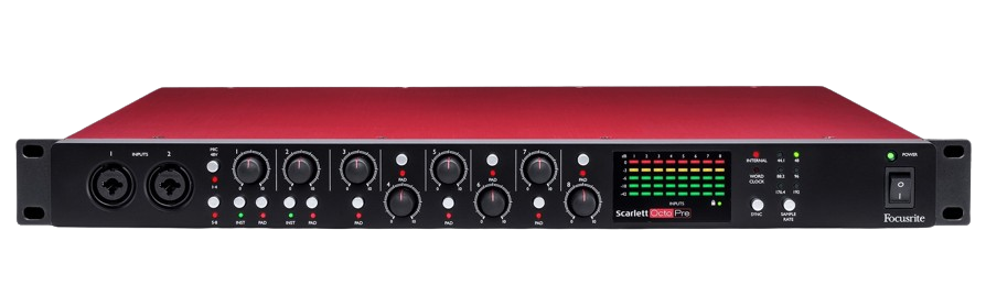 Focusrite Scarlett Octopre Eight Channel Mic Preamp – Billy Hyde Music