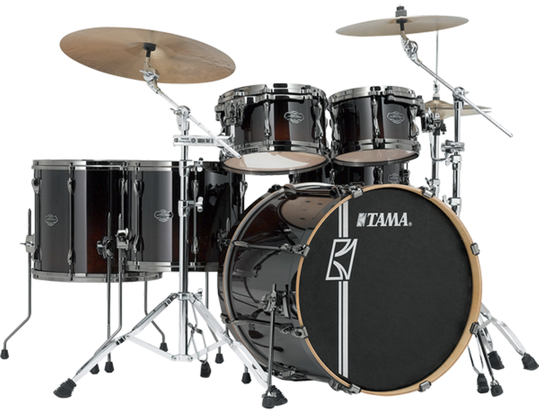 Tama ML62HZBNS Superstar HyperDrive 6 Piece Drum Kit in Dark Mocha Fade