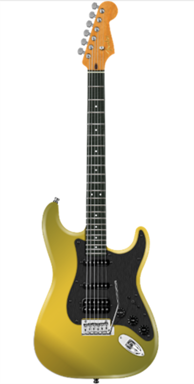Fender Limited Edition American Ultra II Stratocaster HSS, Ebony Fingerboard, Solar Flare