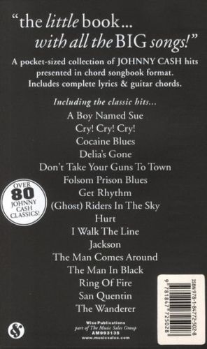 The Little Black Song Book Of Johnny Cash