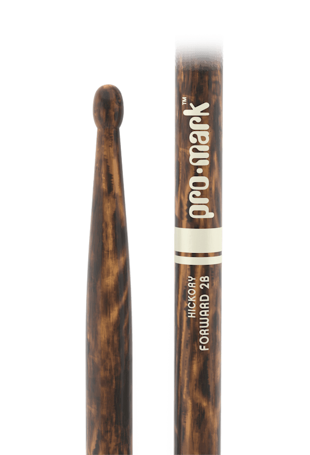 Promark Forward 2B Lacquered FireGrain Drumsticks