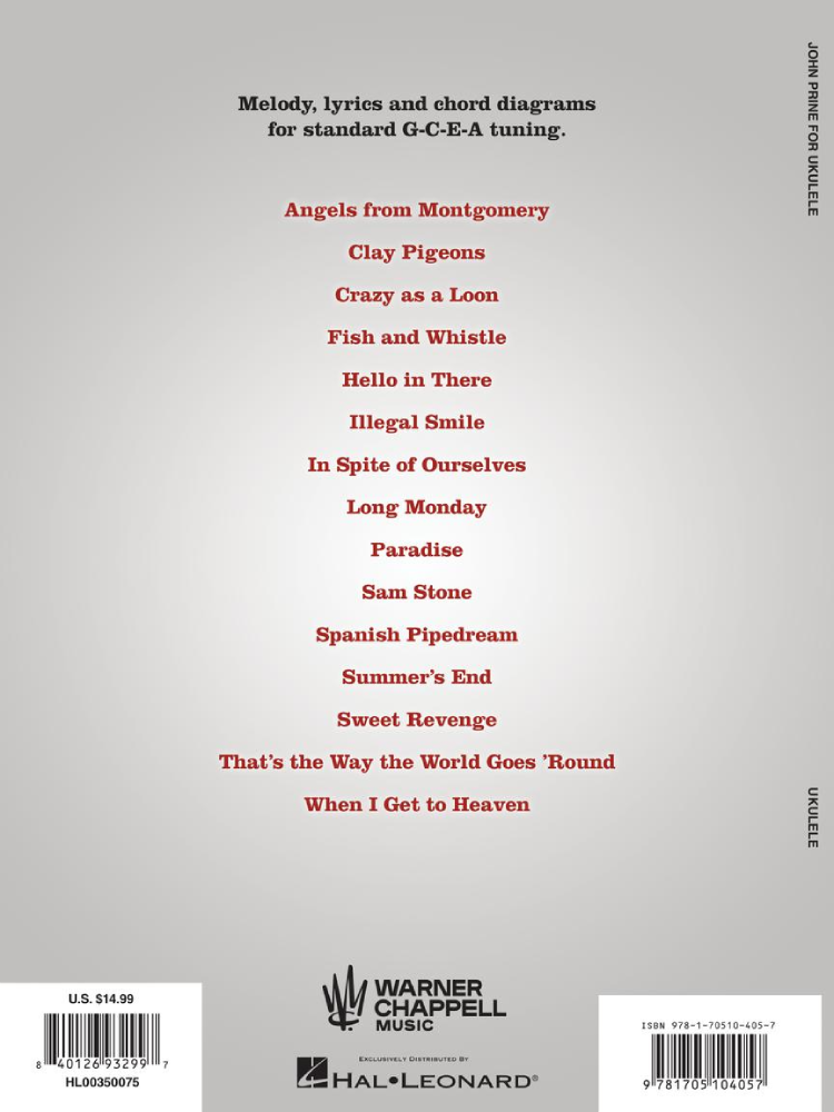 John Prine for Ukulele