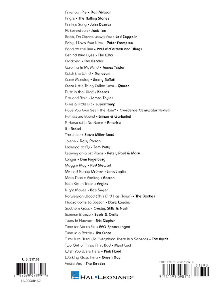 Acoustic Classics PVG 2nd Edition