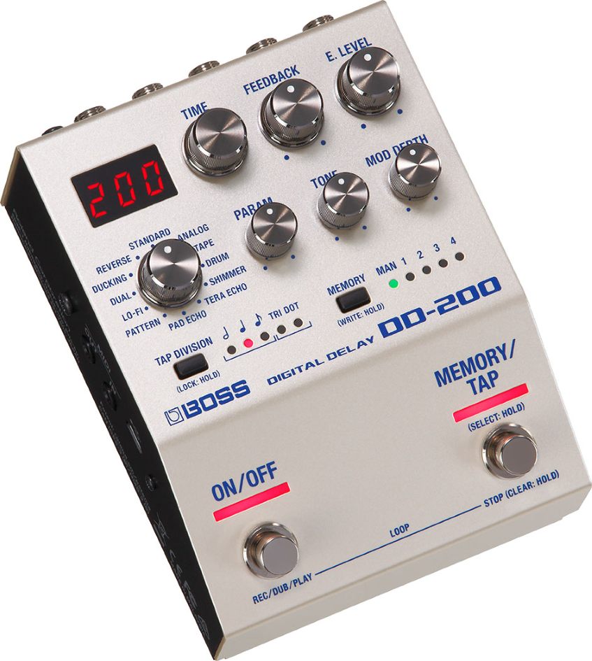 Boss DD200 Digital Delay Pedal