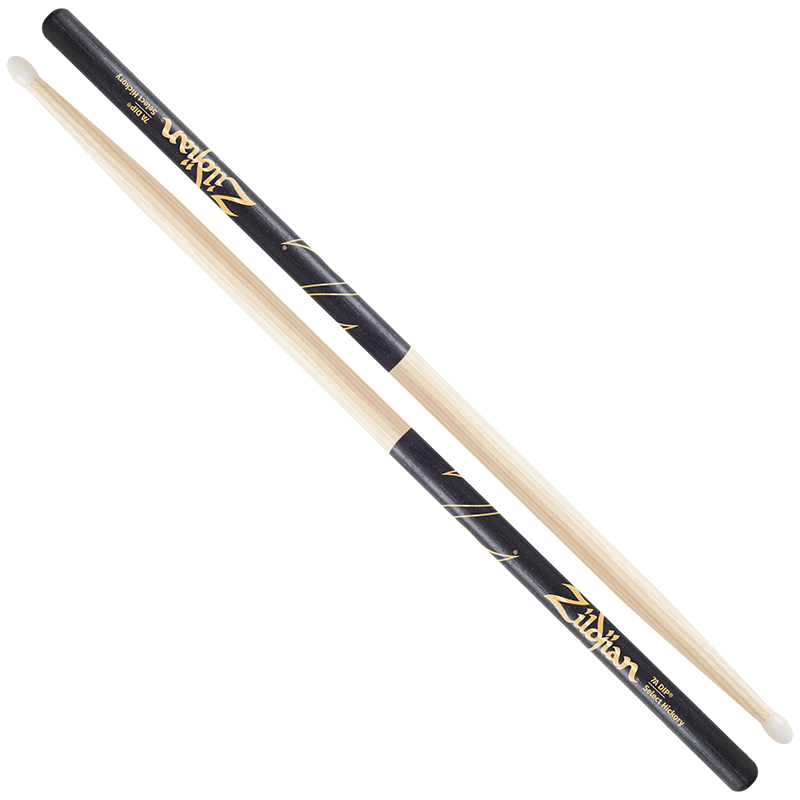 Zildjian 7A Nylon Dip Hickory Drumsticks