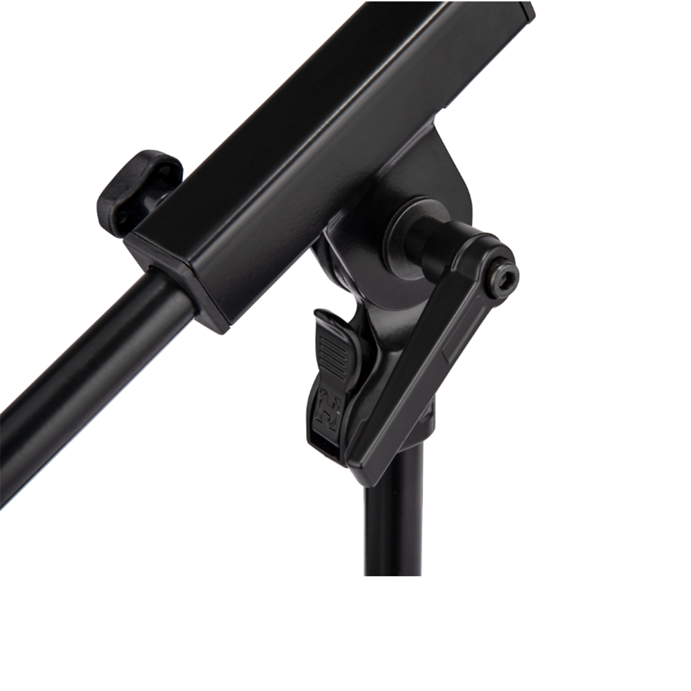 Hercules EZ Clutch Tripod Telescoping Hideaway 2 in 1 Boom Microphone Stand