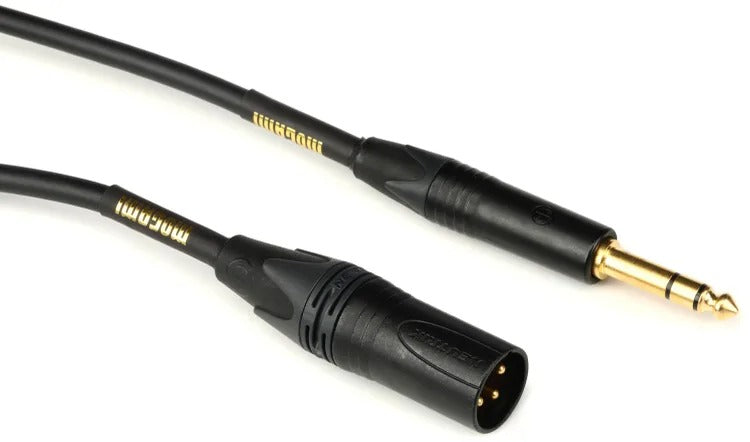 Mogami Gold TRS XLRM Cable 15 Ft