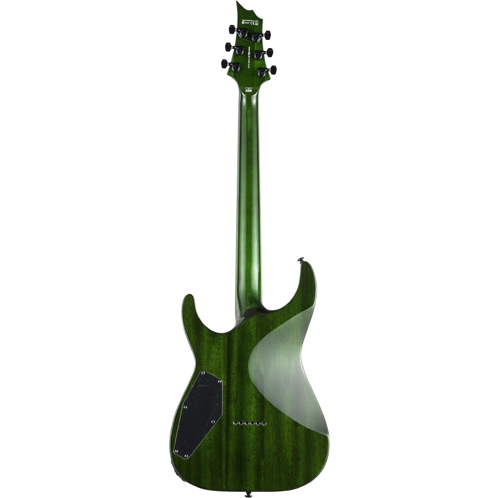 ESP LTD H 1001QM Electric Guitar in See Thru Green