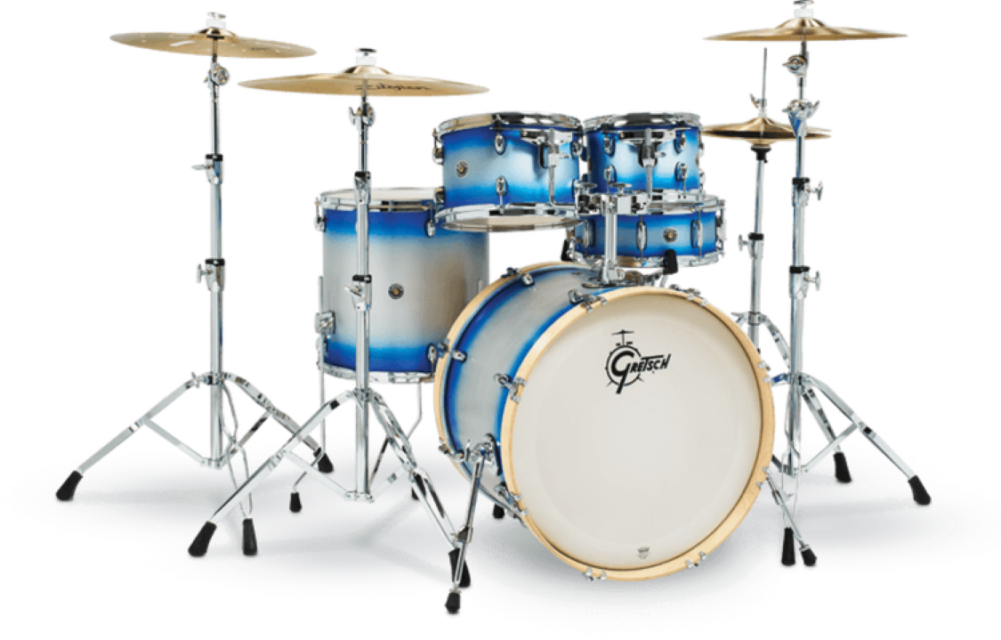 Gretsch Catalina Special Edition Birch 5 piece Shell Pack in Blue Silver Duco