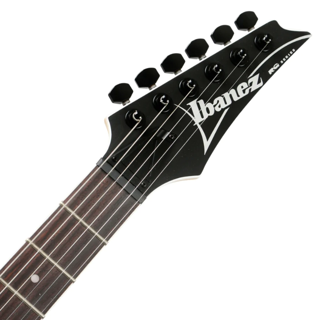 Ibanez RG421EX BKF Electric Guitar in Black Flat