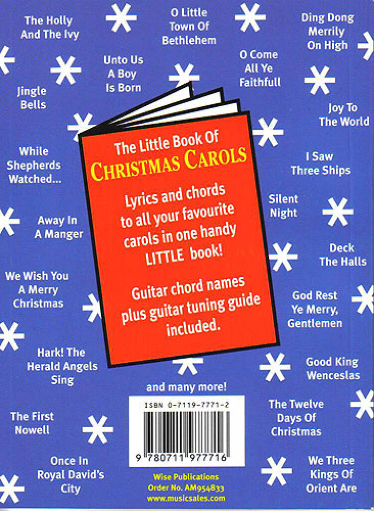 The Little Book Of Christmas Carols Lyrics/Chords