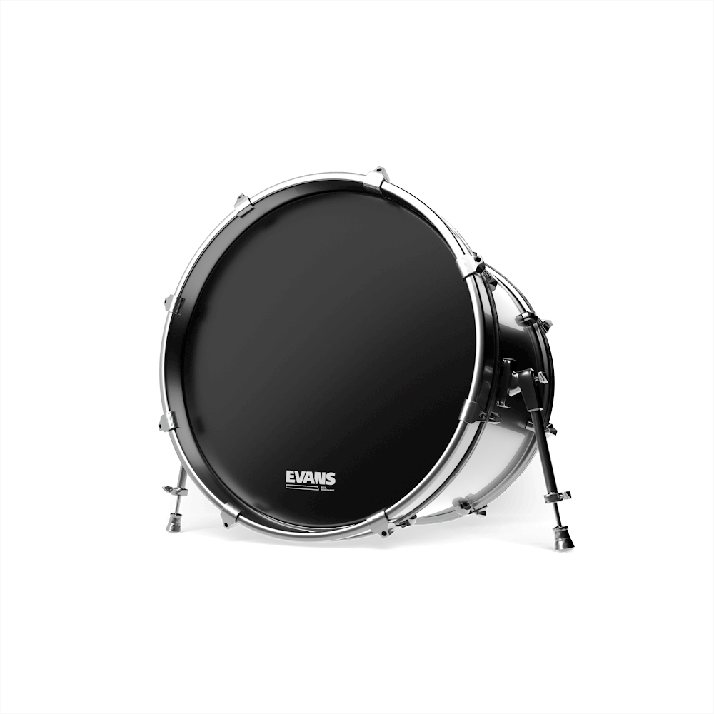 Evans EQ3 Resonant Black No Port 26" Bass Drum Head