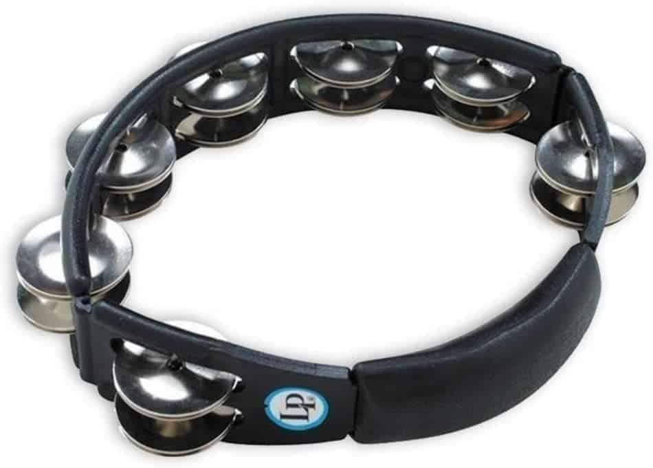 LP LP150 Cyclops Handheld Tambourine in Black Steel