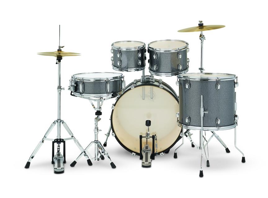 Gretsch Renegade 5-Piece Drum Kit in Grey Sparkle