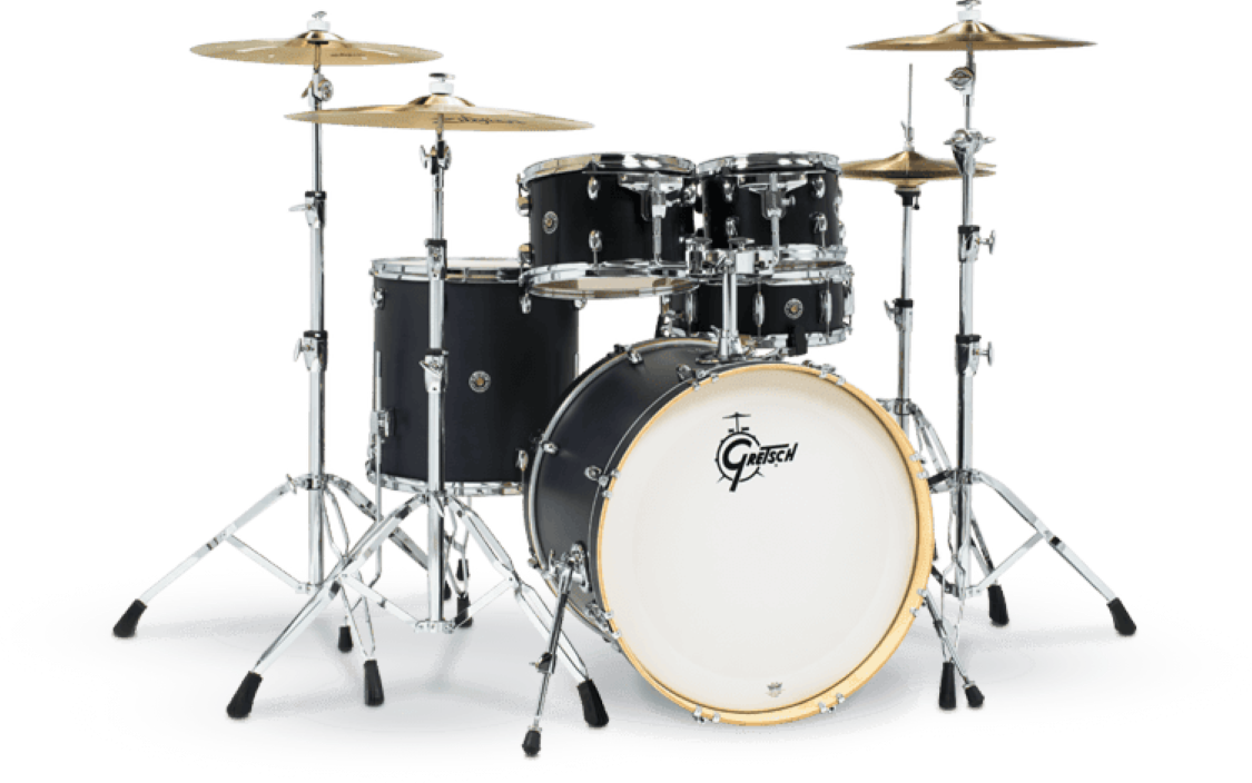 Gretsch Catalina Special Edition Birch 5 piece Shell Pack in Ebony Stain