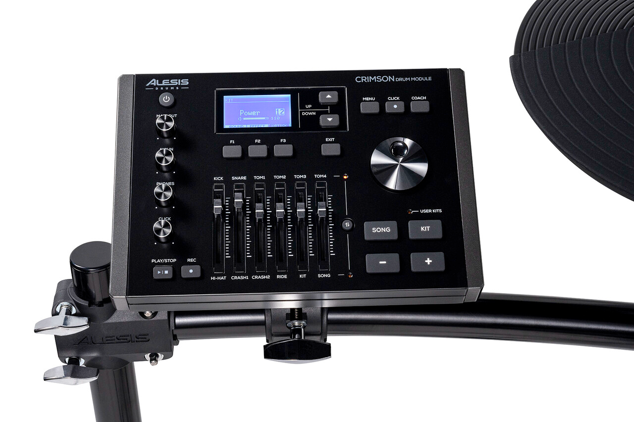 Alesis Drums CRIMSON MK3 Premium 9 Piece E-Kit w MK3 Module with BFD Sound Library Electronic Drum Kit