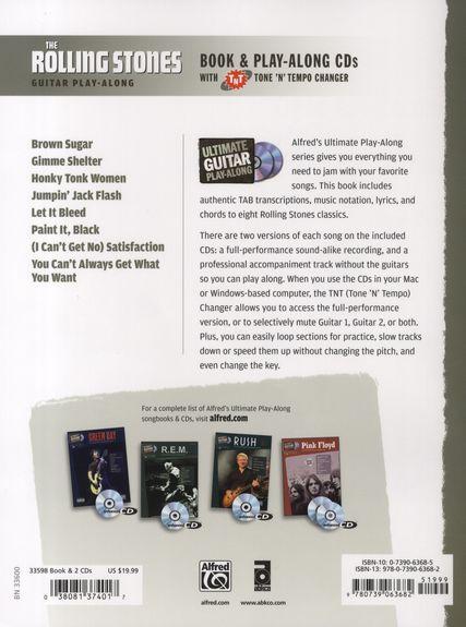 The Rolling Stones Ultimate Guitar Playalong BK/2CDS