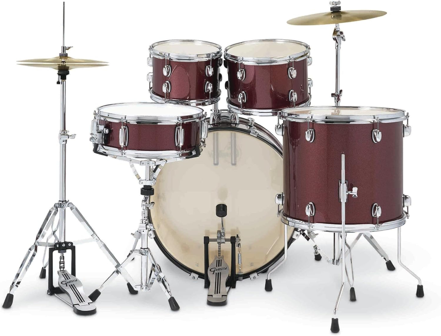 Gretsch Renegade 5-Piece Drum Kit in Ruby Sparkle