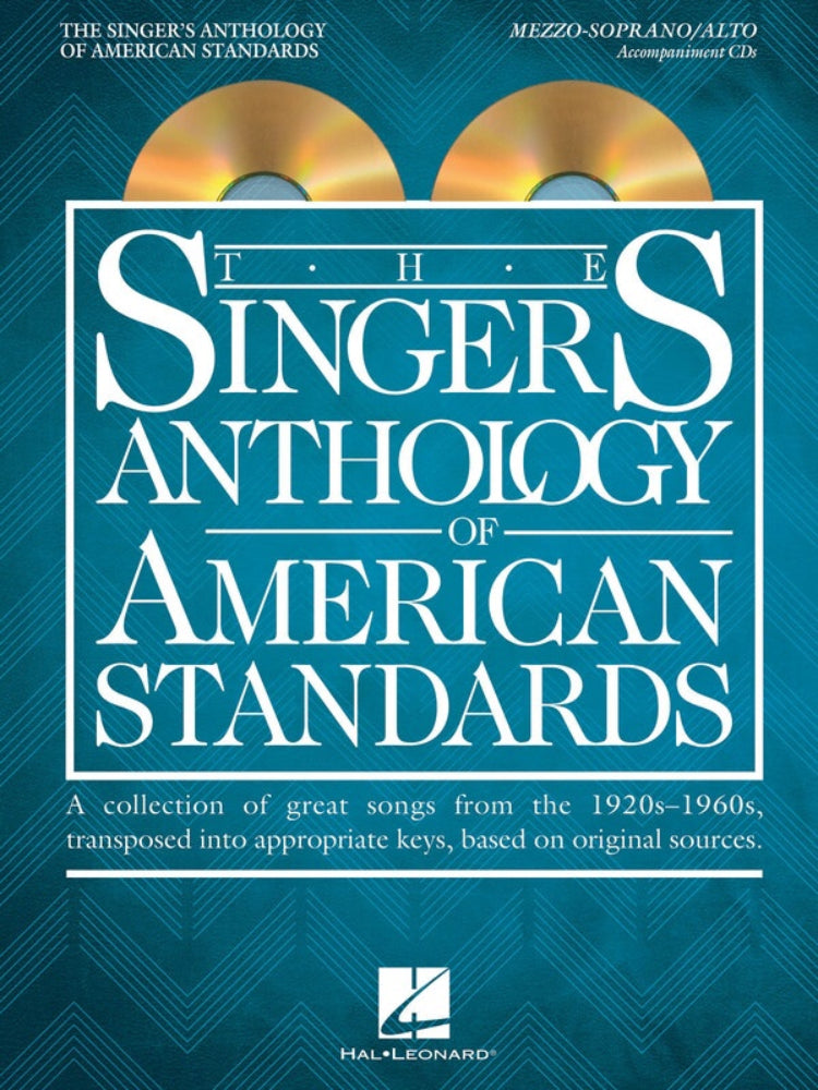 The Singer's Anthology of American Standards Mezzo Soprano Accompaniment CDs