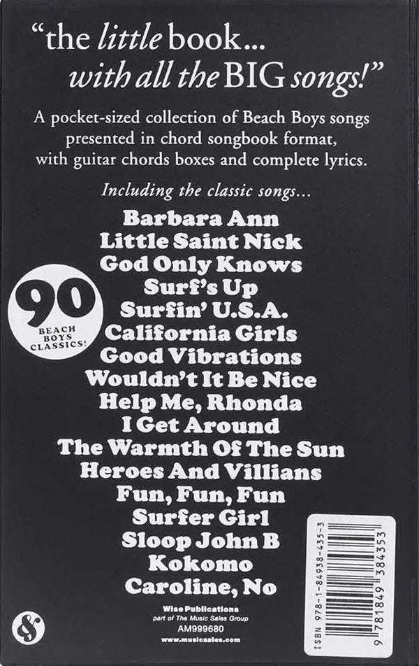 The Little Black Song Book Of Beach Boys