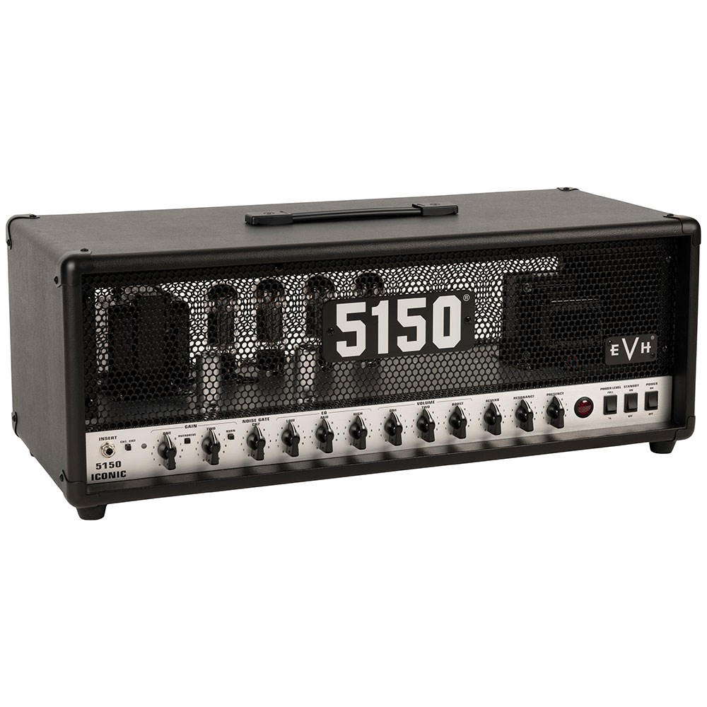 EVH 5150 Iconic Series EL34 80W Amp Head in Black