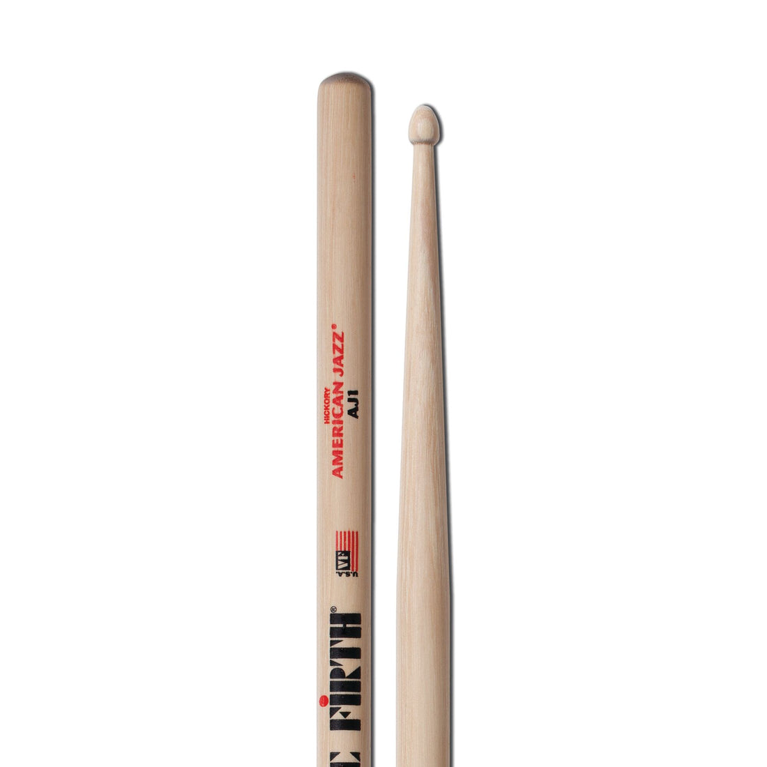 Vic Firth American Jazz AJ1 Wood Tip Drumsticks