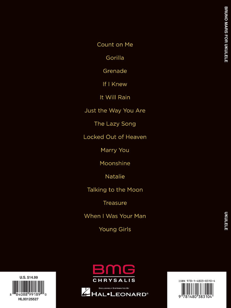 Bruno Mars for Ukulele
