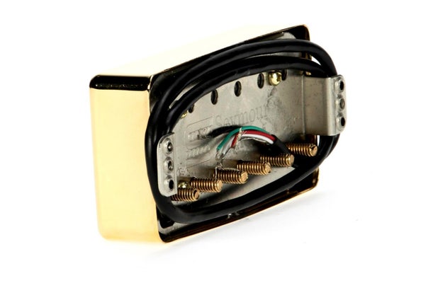 Seymour Duncan High Voltage Trembucker Pickup in Gold Cover