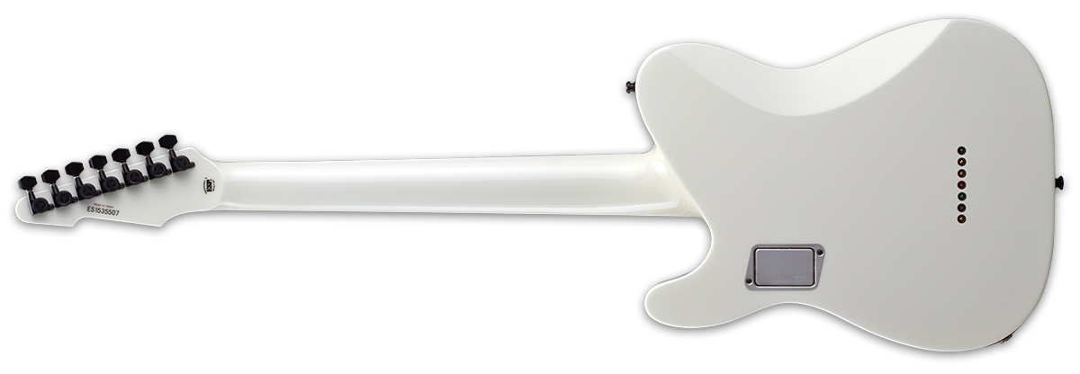 ESP E II T B7 Baritone 7 String in Snow White