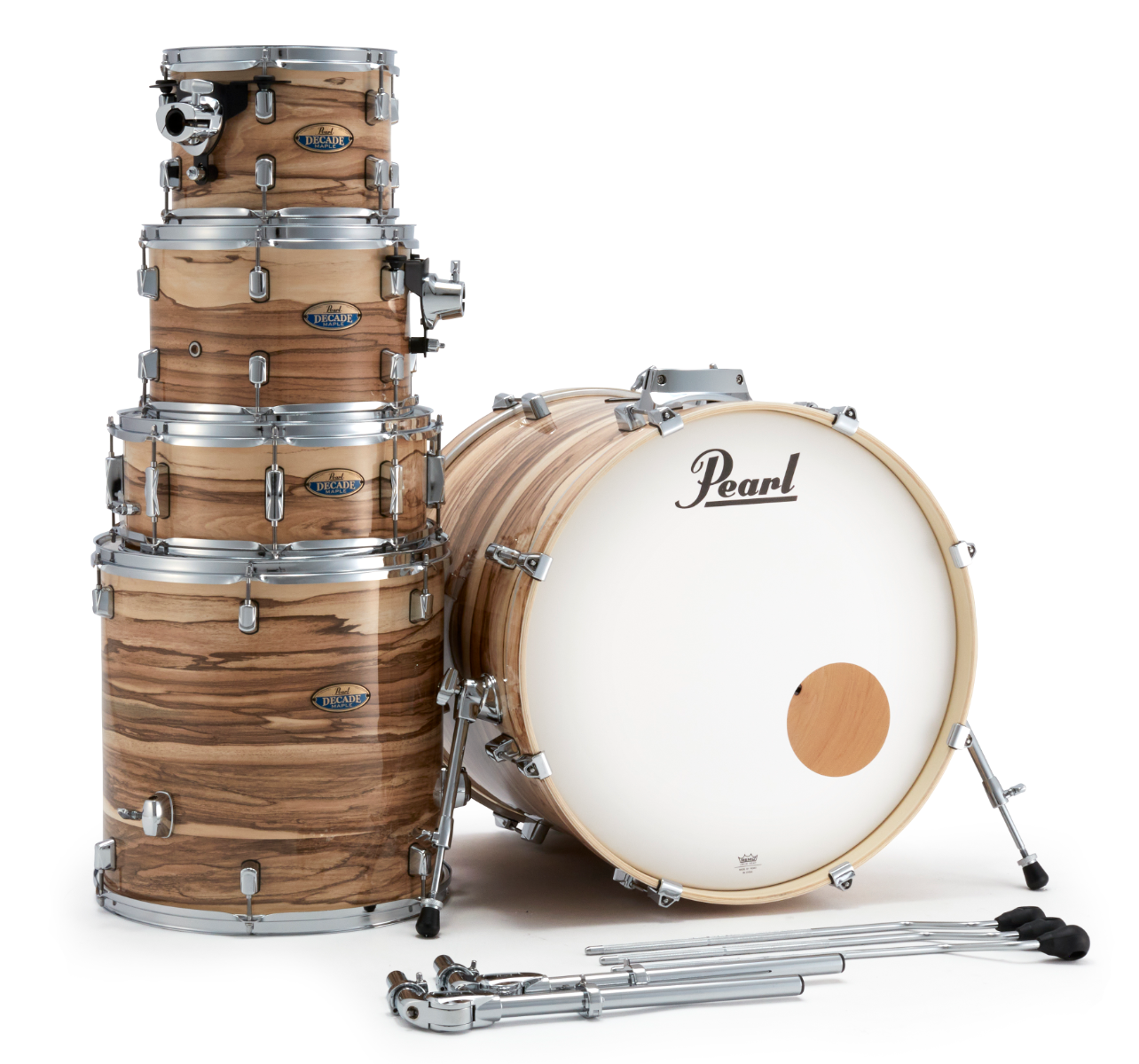 Pearl Decade Maple Exotic 5-Piece Drum Kit in Gloss Exotic Maple