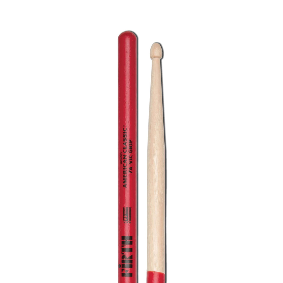 Vic Firth 7A Vic Grip Wood Tip Drumsticks