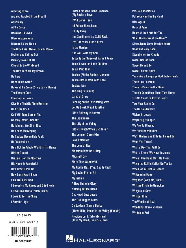 The Gospel Songs Book Easy Guitar Tab