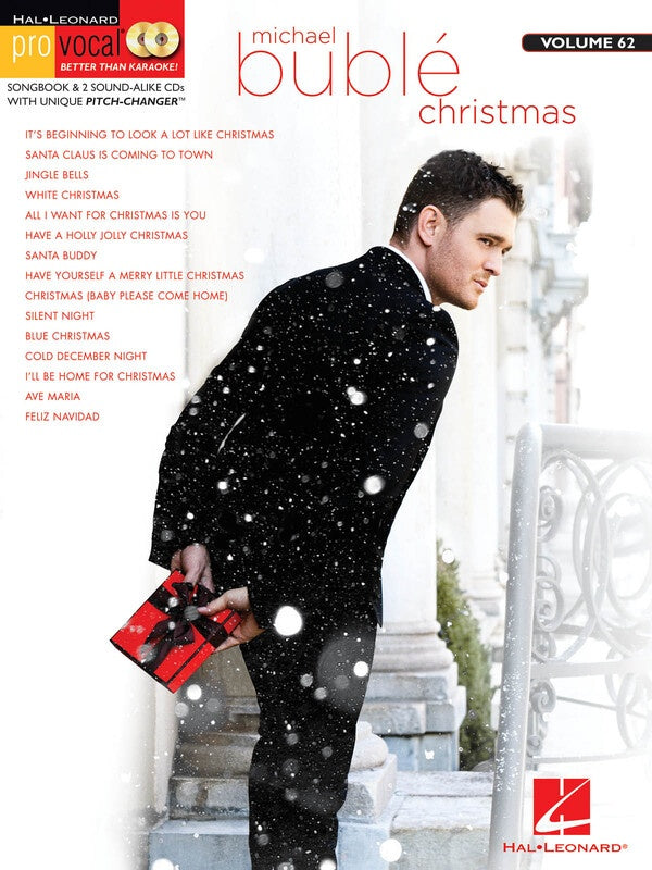 Michael Buble Christmas Pro Vocal Men Volume 62 BK/CD