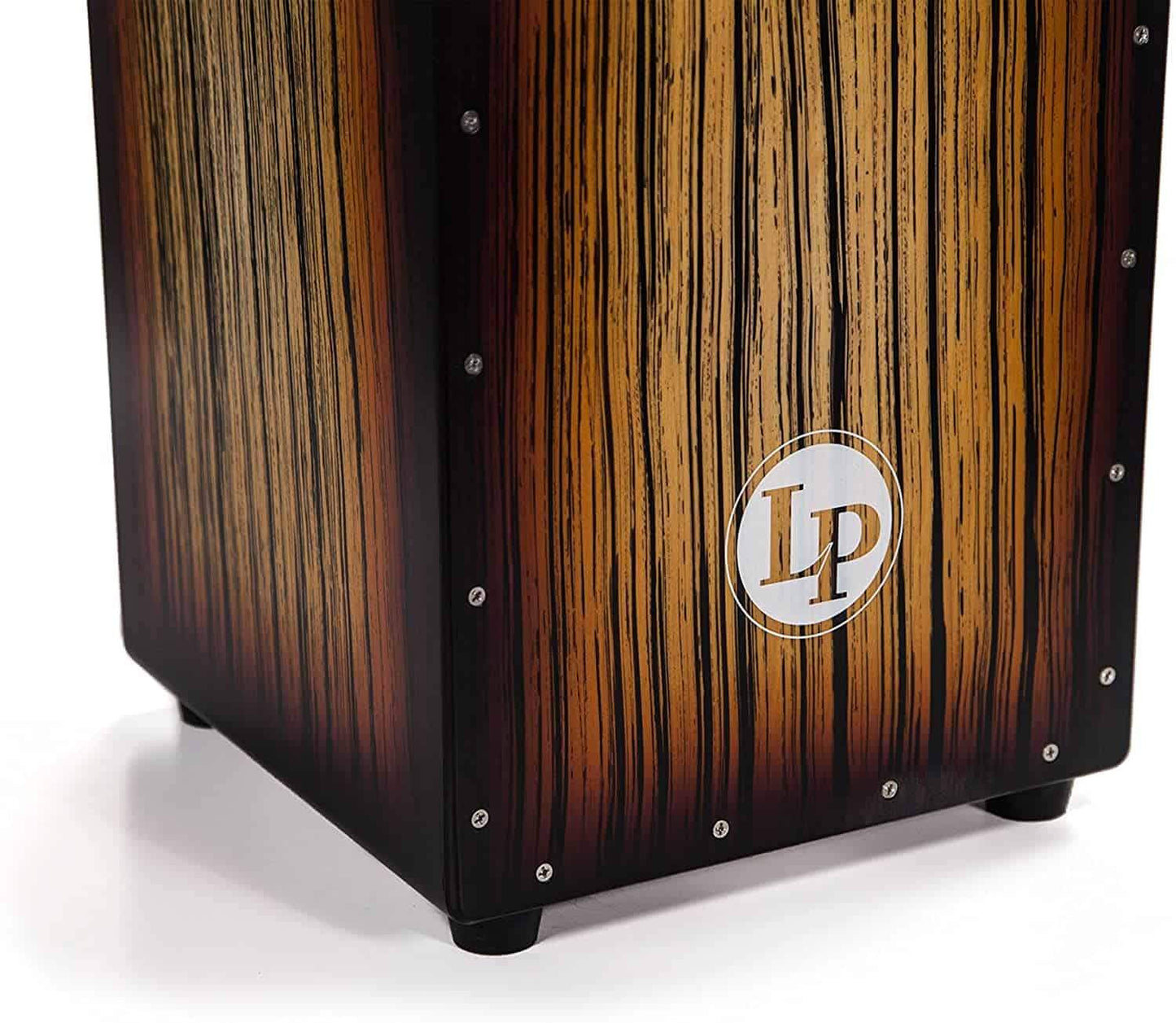 Latin Percussion Aspire Accents Cajon in Sunburst Streak