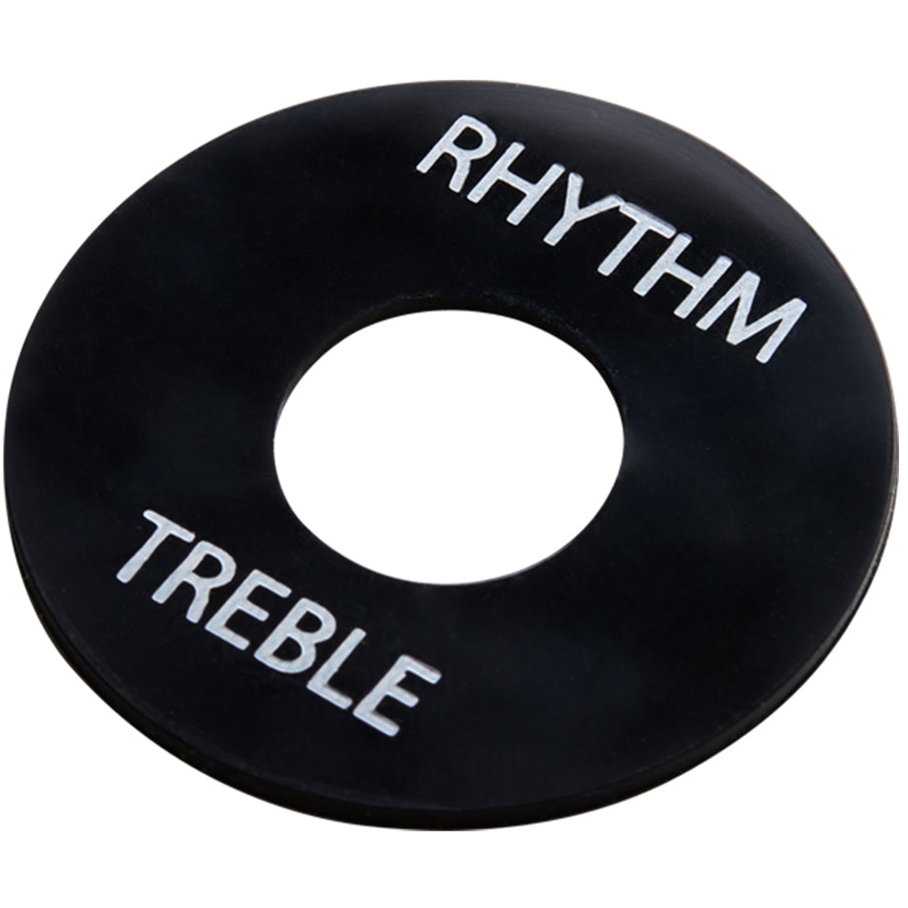 Gibson Toggle Switch Washer in Black White Imprint