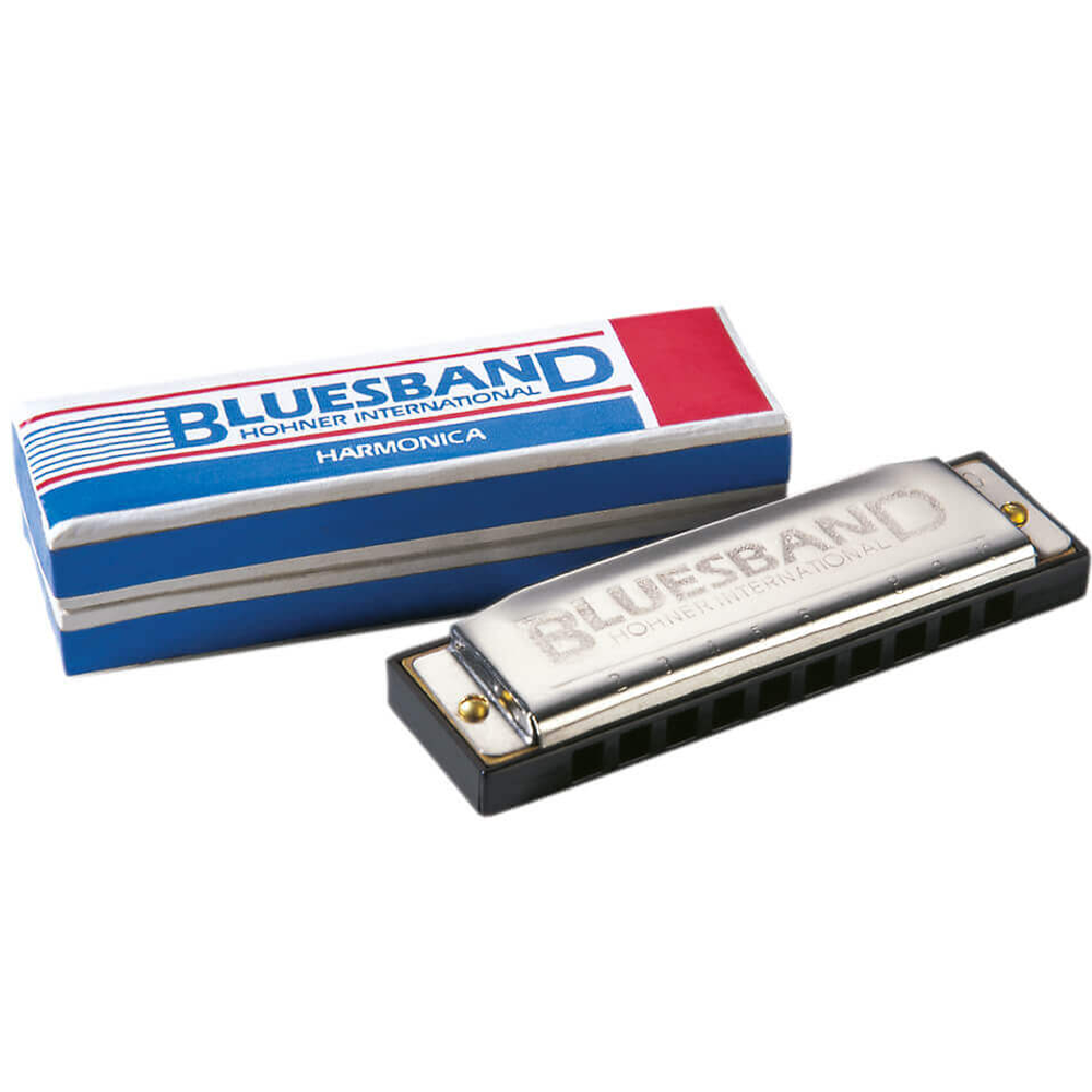 Hohner Bluesband Value Pack, 3 x Diatonic Harmonicas