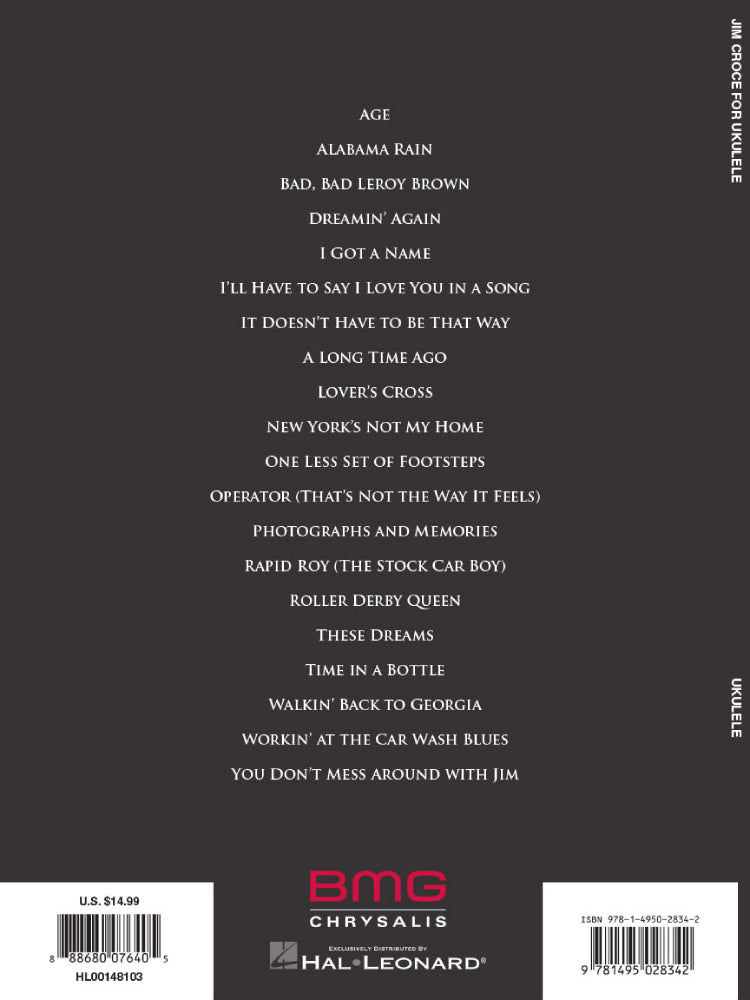 Jim Croce For Ukulele