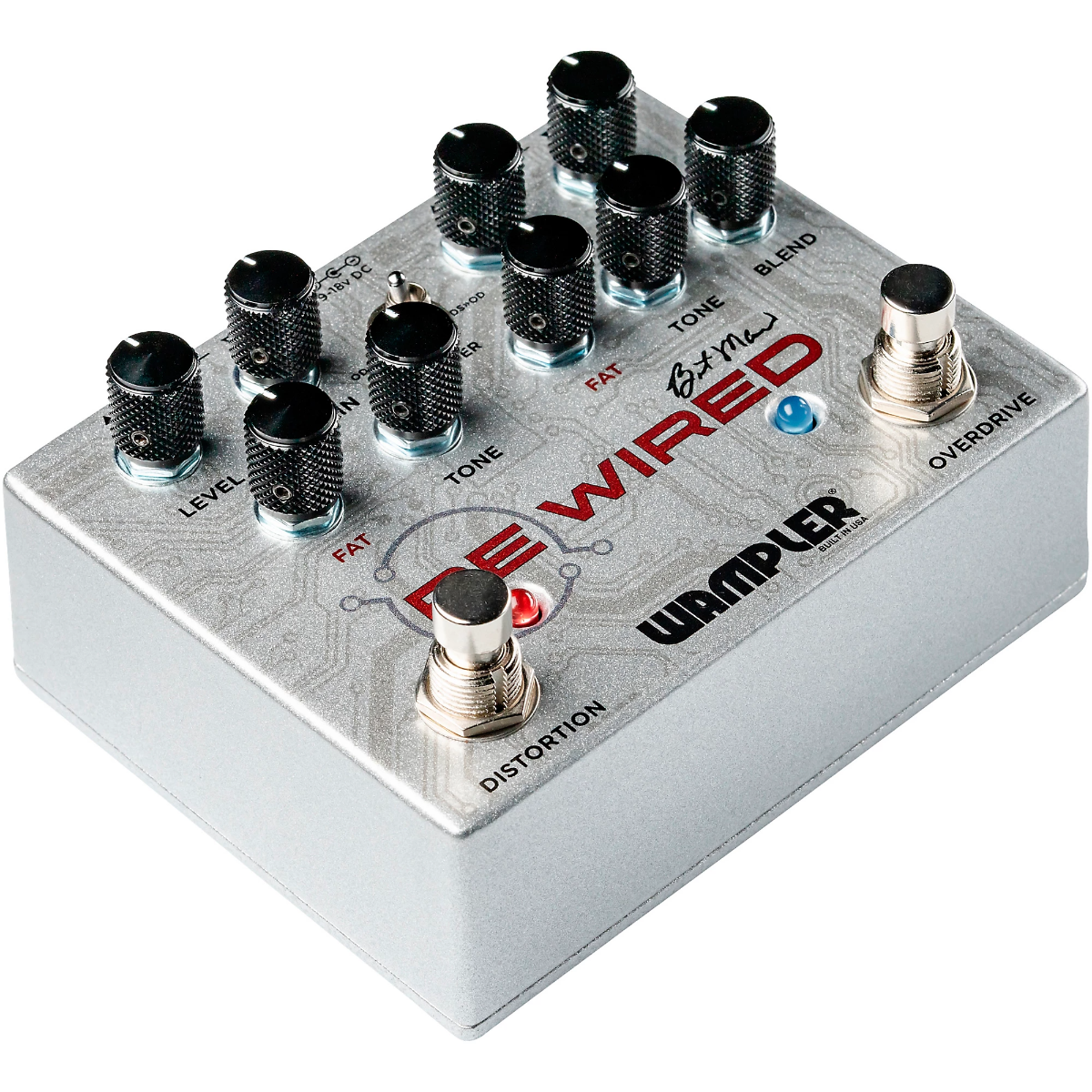 Wampler ReWired Brent Mason Signature Overdrive and Distortion Pedal