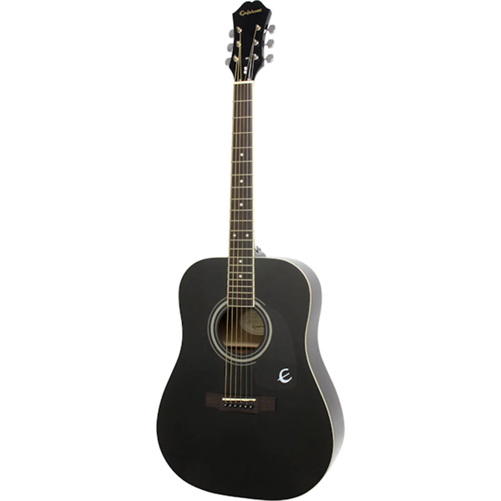 Epiphone DR100 Acoustic Guitar in Ebony