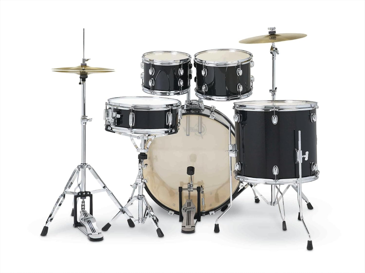 Gretsch Renegade 5-Piece Drum Kit in Black Mist