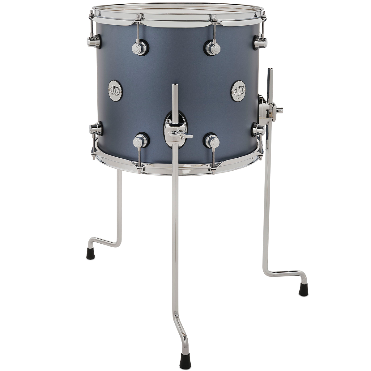 DW Design Series Floor Tom 12"x14" in Blue Slate