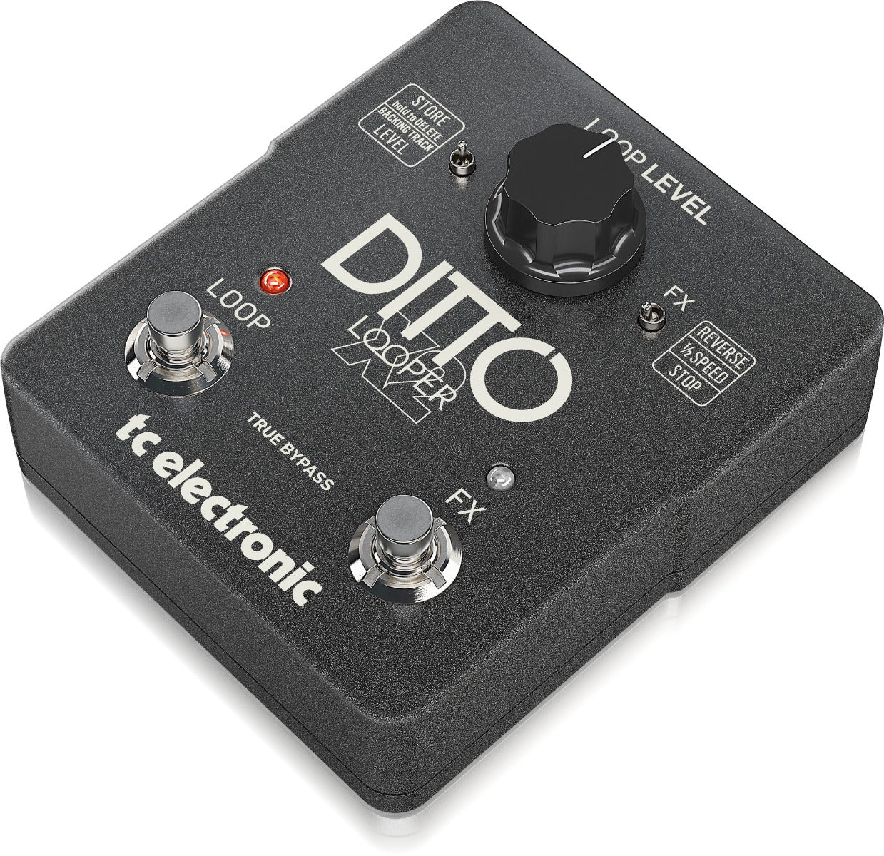 TC Electronic DITTO X2 Highly Intuitive Looper Pedal