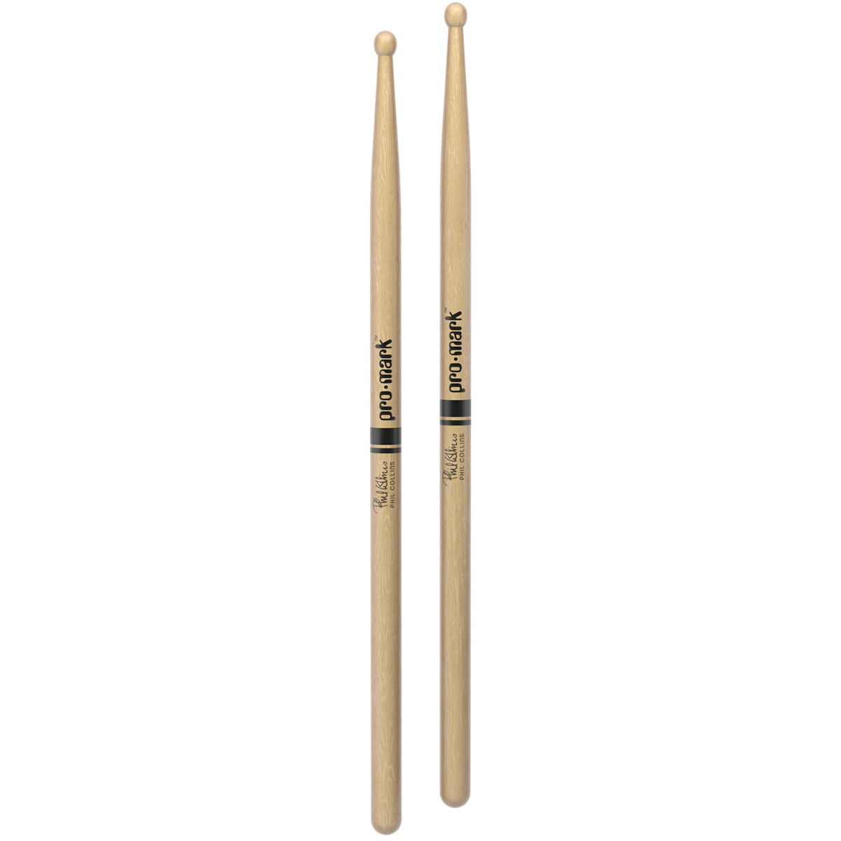 Promark Phil Collins Signature Series Wood Tip American Hickory Drumsticks