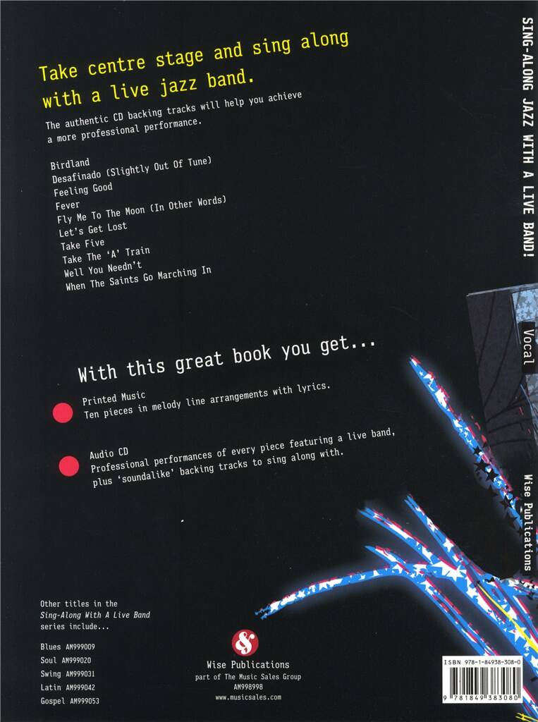 Sing Along Jazz With A Live Band BK/CD