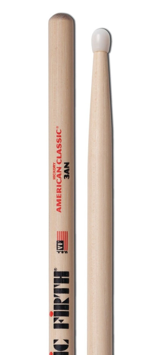 Vic Firth American Classic 3A Nylon Tip Drumsticks